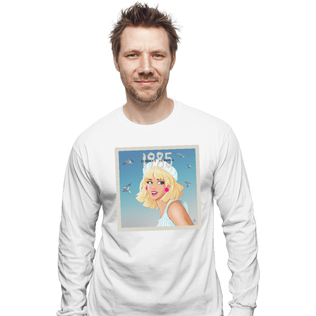Daily_Deal_Shirts Long Sleeve Shirts, Unisex / Small / White 1985 Jerrica's Version