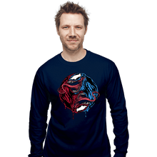 Load image into Gallery viewer, Daily_Deal_Shirts Long Sleeve Shirts, Unisex / Small / Navy Symbiopposites
