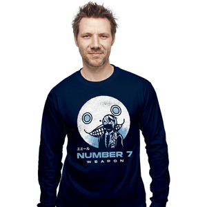 Shirts Long Sleeve Shirts, Unisex / Small / Navy Emil Weapon Number 7