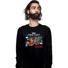 Load image into Gallery viewer, Daily_Deal_Shirts Long Sleeve Shirts, Unisex / Small / Black 80s Toon Kart
