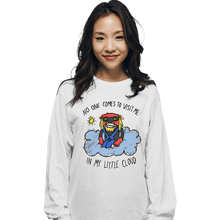 Load image into Gallery viewer, Secret_Shirts Long Sleeve Shirts, Unisex / Small / White Brak&#39;s Cloud
