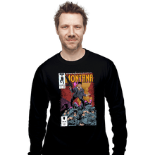 Load image into Gallery viewer, Daily_Deal_Shirts Long Sleeve Shirts, Unisex / Small / Black Montana Comics
