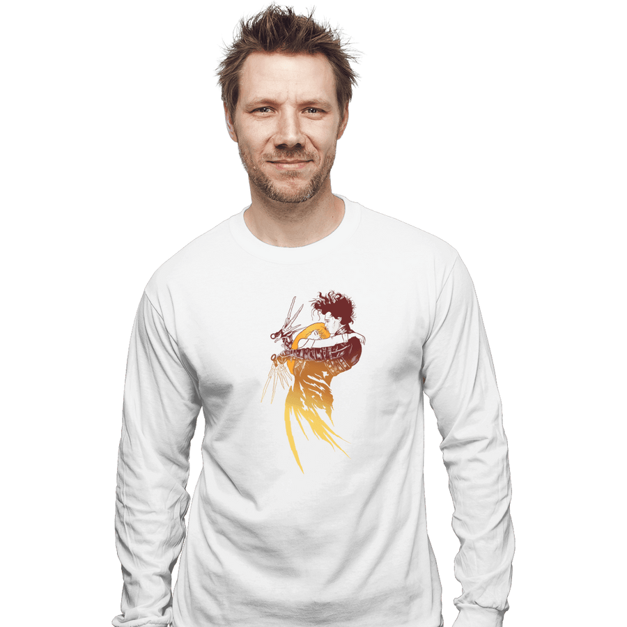 Shirts Long Sleeve Shirts, Unisex / Small / White Edward Love