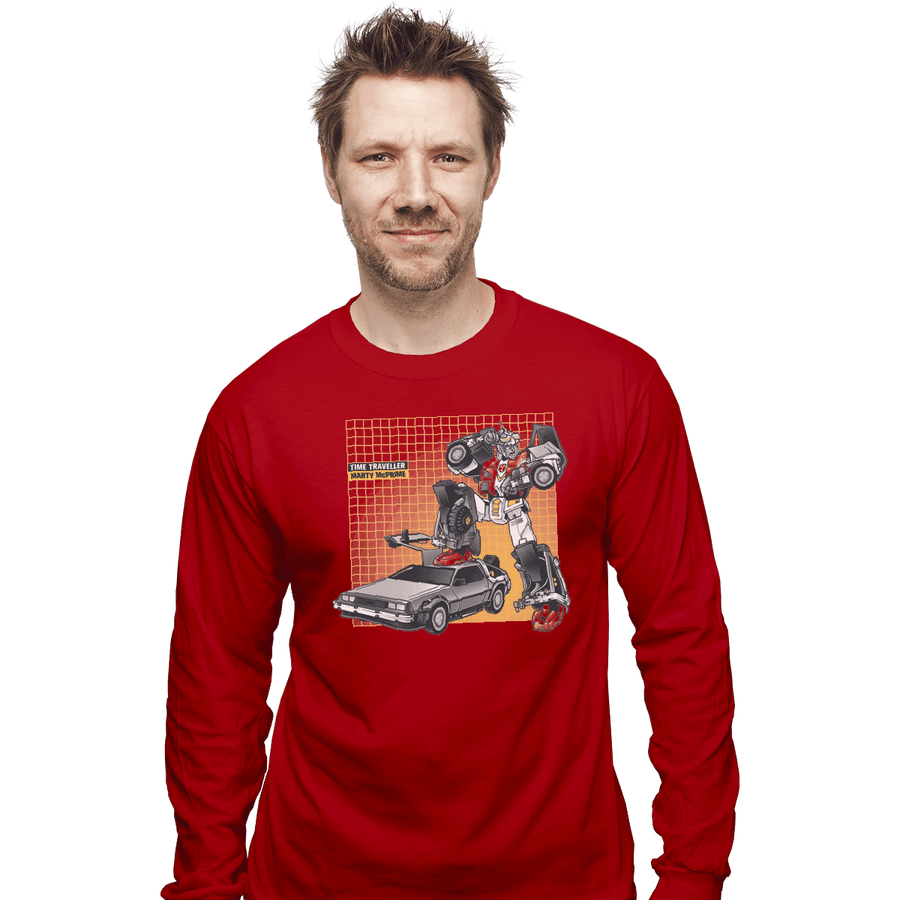 Shirts Long Sleeve Shirts, Unisex / Small / Red Marty McPrime
