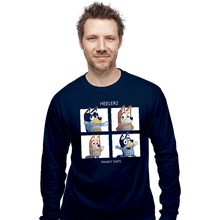 Load image into Gallery viewer, Daily_Deal_Shirts Long Sleeve Shirts, Unisex / Small / Navy Family Days
