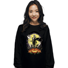 Load image into Gallery viewer, Secret_Shirts Long Sleeve Shirts, Unisex / Small / Black King Of Pumpkins

