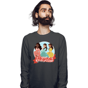 Secret_Shirts Long Sleeve Shirts, Unisex / Small / Charcoal A Revelation