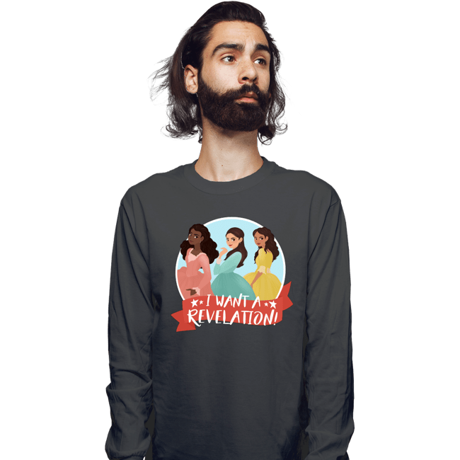 Secret_Shirts Long Sleeve Shirts, Unisex / Small / Charcoal A Revelation