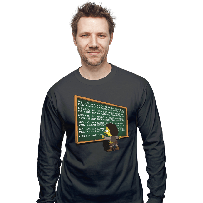 Shirts Long Sleeve Shirts, Unisex / Small / Charcoal Montoya Detention