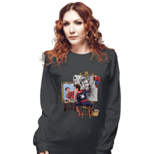 Load image into Gallery viewer, Daily_Deal_Shirts Long Sleeve Shirts, Unisex / Small / Charcoal Spidey Portrait
