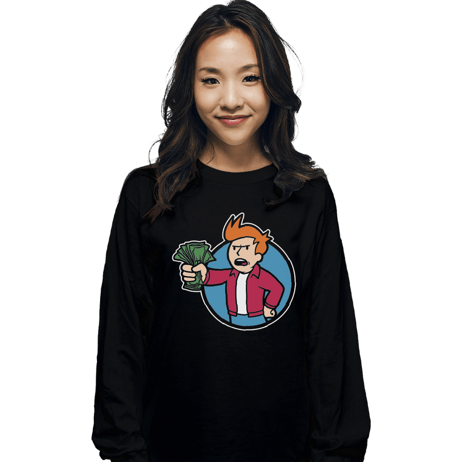 Shirts Long Sleeve Shirts, Unisex / Small / Black Future Meme Boy