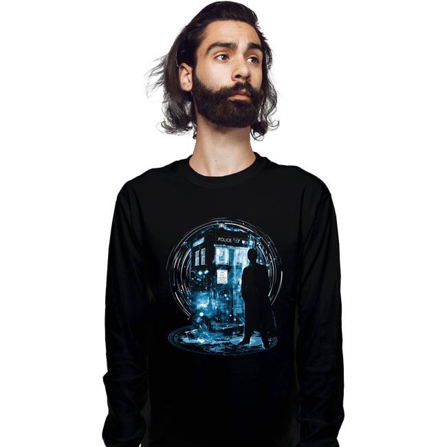 Daily_Deal_Shirts Long Sleeve Shirts, Unisex / Small / Black 10th Storm