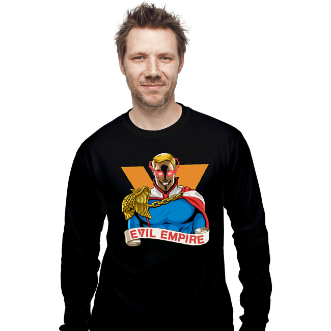 Daily_Deal_Shirts Long Sleeve Shirts, Unisex / Small / Black Vought Empire