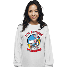 Load image into Gallery viewer, Daily_Deal_Shirts Long Sleeve Shirts, Unisex / Small / White Los Ratones Hermanos

