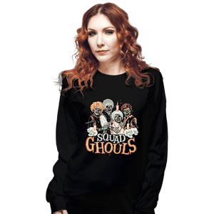 Secret_Shirts Long Sleeve Shirts, Unisex / Small / Black Squad Ghouls