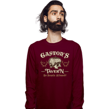Load image into Gallery viewer, Secret_Shirts Long Sleeve Shirts, Unisex / Small / Maroon Gaston&#39;s Tavern
