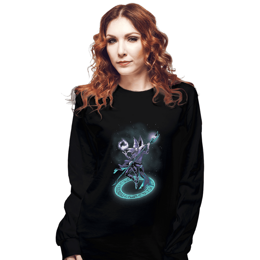 Shirts Long Sleeve Shirts, Unisex / Small / Black Dark Magician