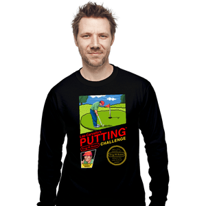 Shirts Long Sleeve Shirts, Unisex / Small / Black Lee Carvallo's Putting Challenge