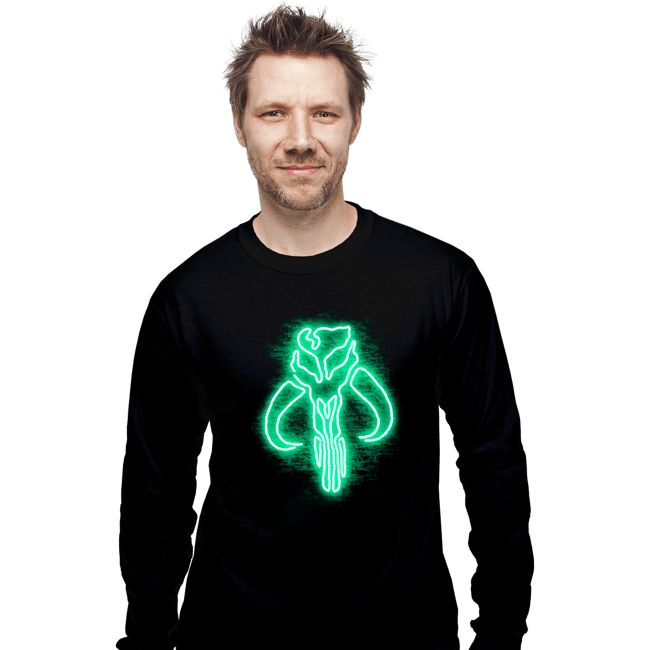 Secret_Shirts Long Sleeve Shirts, Unisex / Small / Black Club Mando