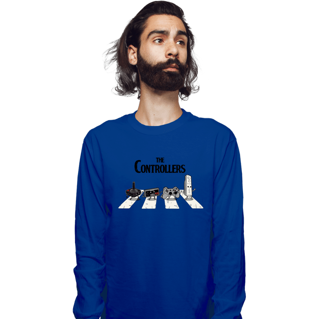 Secret_Shirts Long Sleeve Shirts, Unisex / Small / Royal Blue The Controllers
