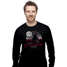 Load image into Gallery viewer, Daily_Deal_Shirts Long Sleeve Shirts, Unisex / Small / Black Visit Carpathian Castle
