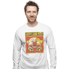 Load image into Gallery viewer, Shirts Long Sleeve Shirts, Unisex / Small / White Happy Land

