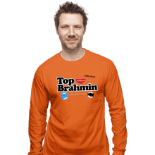 Load image into Gallery viewer, Daily_Deal_Shirts Long Sleeve Shirts, Unisex / Small / Orange Top Brahmin
