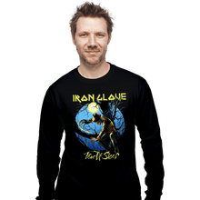 Load image into Gallery viewer, Daily_Deal_Shirts Long Sleeve Shirts, Unisex / Small / Black Iron Glove
