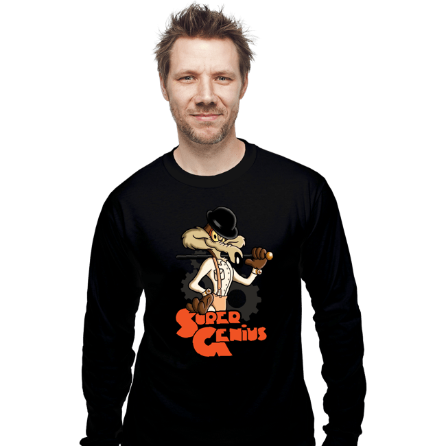 Daily_Deal_Shirts Long Sleeve Shirts, Unisex / Small / Black A Clockwork Genius