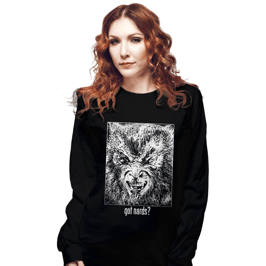 Shirts Long Sleeve Shirts, Unisex / Small / Black Got Nards?