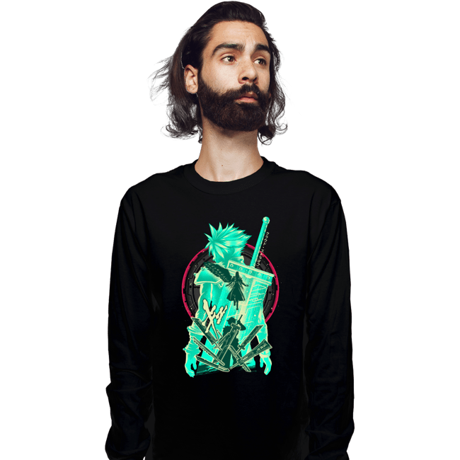 Daily_Deal_Shirts Long Sleeve Shirts, Unisex / Small / Black Midgar's Maverick