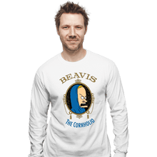 Load image into Gallery viewer, Daily_Deal_Shirts Long Sleeve Shirts, Unisex / Small / White The Cornholio
