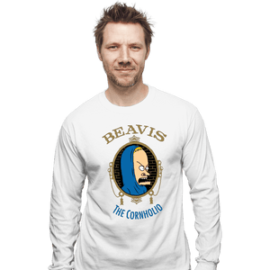 Daily_Deal_Shirts Long Sleeve Shirts, Unisex / Small / White The Cornholio