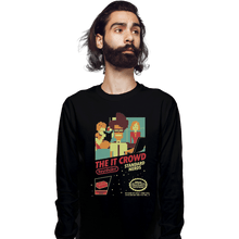 Load image into Gallery viewer, Shirts Long Sleeve Shirts, Unisex / Small / Black Standard Nerds NES
