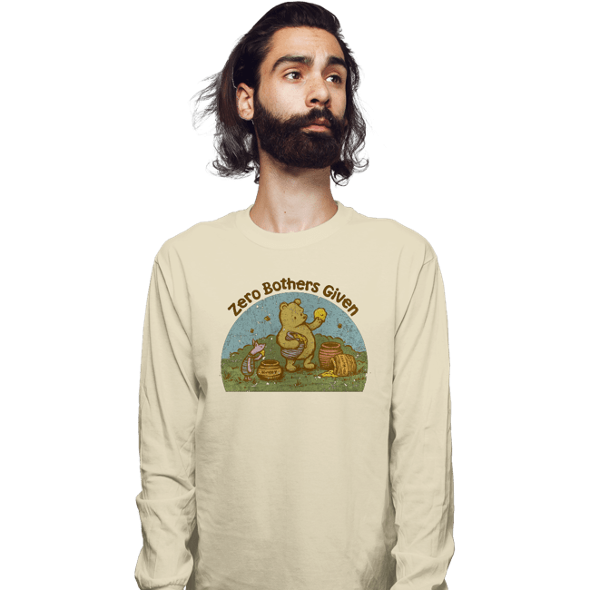 Daily_Deal_Shirts Long Sleeve Shirts, Unisex / Small / Natural Zero Bothers