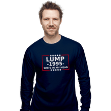 Load image into Gallery viewer, Secret_Shirts Long Sleeve Shirts, Unisex / Small / Navy Vote Lump
