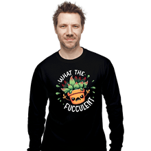 Load image into Gallery viewer, Daily_Deal_Shirts Long Sleeve Shirts, Unisex / Small / Black Raging Succulent
