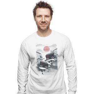 Shirts Long Sleeve Shirts, Unisex / Small / White Ctrl Ninjas