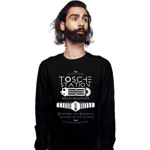 Shirts Long Sleeve Shirts, Unisex / Small / Black Tosche Station