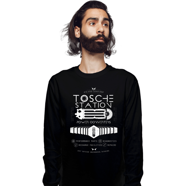 Shirts Long Sleeve Shirts, Unisex / Small / Black Tosche Station