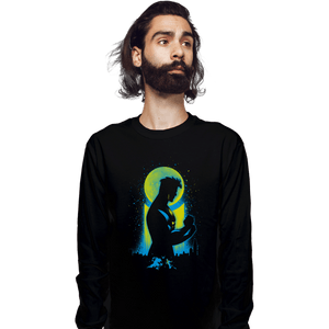Daily_Deal_Shirts Long Sleeve Shirts, Unisex / Small / Black Invincible Boy