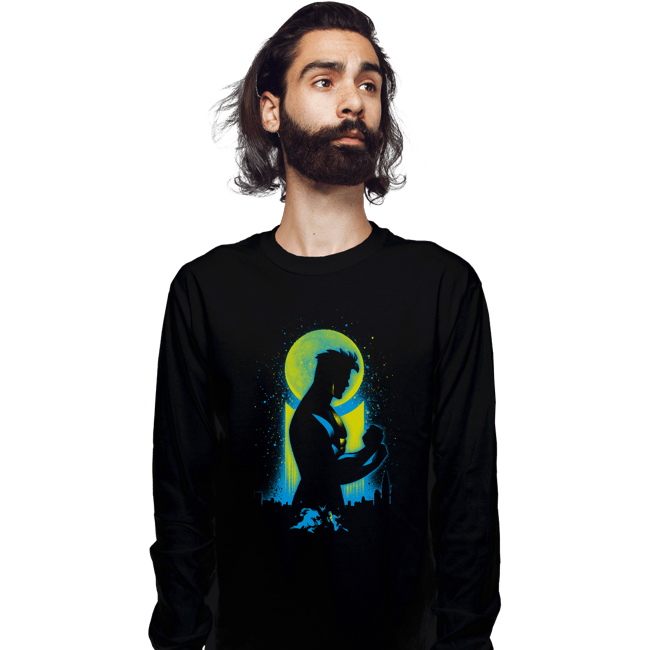 Daily_Deal_Shirts Long Sleeve Shirts, Unisex / Small / Black Invincible Boy