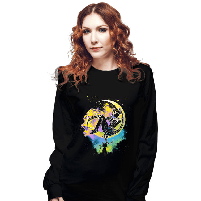 Secret_Shirts Long Sleeve Shirts, Unisex / Small / Black Soul of Moon
