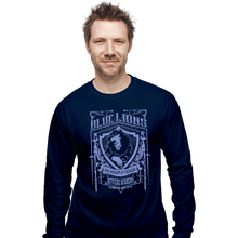 Load image into Gallery viewer, Shirts Long Sleeve Shirts, Unisex / Small / Navy Blue Lions Officers Academy
