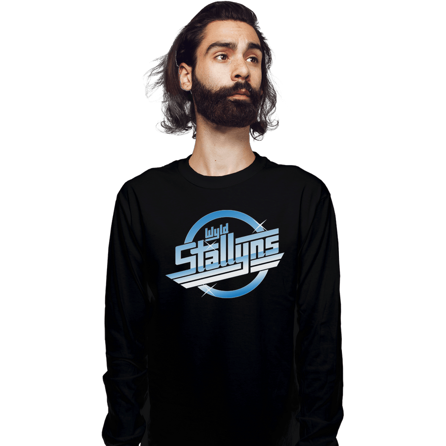 Shirts Long Sleeve Shirts, Unisex / Small / Black Wyld Stroke