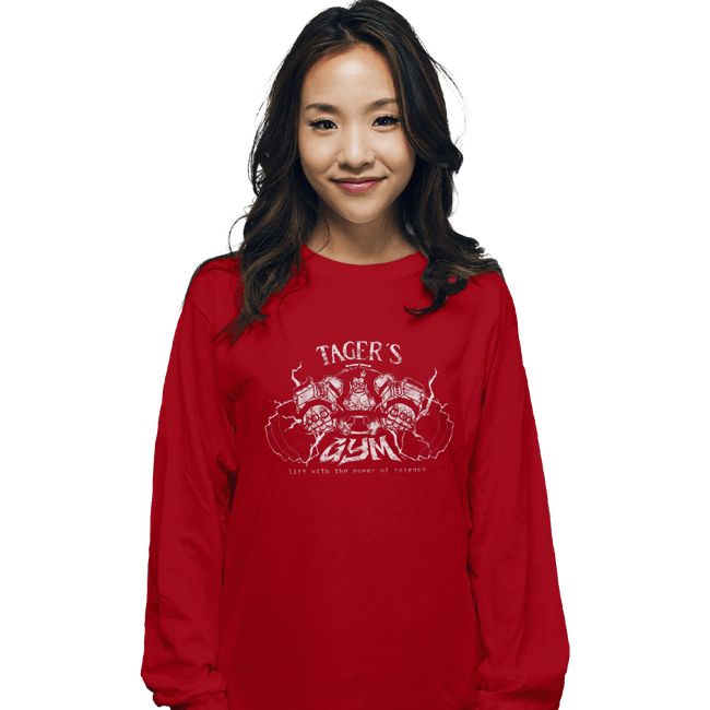 Shirts Long Sleeve Shirts, Unisex / Small / Red Tager's Gym