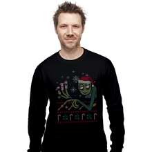 Load image into Gallery viewer, Daily_Deal_Shirts Long Sleeve Shirts, Unisex / Small / Black Mr. Fingers And Friends Ugly Sweater

