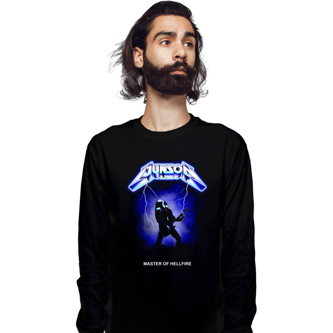 Secret_Shirts Long Sleeve Shirts, Unisex / Small / Black Master Of Hellfire (24 Hour Extended Sale)