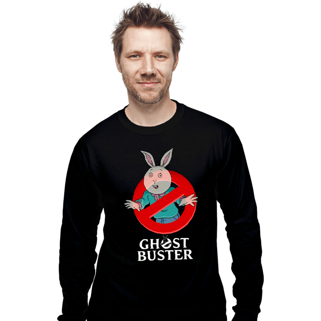Secret_Shirts Long Sleeve Shirts, Unisex / Small / Black GhostBuster