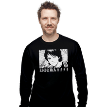 Load image into Gallery viewer, Shirts Long Sleeve Shirts, Unisex / Small / Black Enigma
